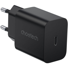 CHOETECH USB-C PD 20W Wall Charger Black (PD5005-BK) mobiltelefon kellék