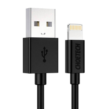 CHOETECH USB Lightning kábel Choetech IP0026,1.2m (fekete) kábel és adapter