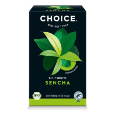 Choice BIO CHOICE® Sencha zöld tea 30g 20 filter tea