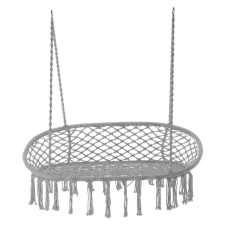 Chomik Ülőhinta, dupla, szürke, max 300 kg, 110x62x73 cm kerti bútor