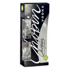  Chopin Potato Vodka 0,7 40% pdd. + 2 pohár Gluten Free vodka