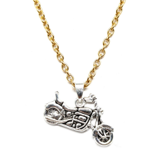 Chopper medál arany színű nyaklánccal medál