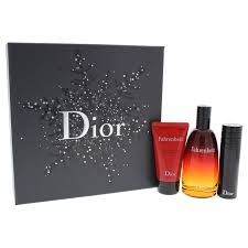 Christian Dior Fahrenheit SET: edt 100ml + tusfürdő gél 50ml + edt 10ml - Újratölthető kozmetikai ajándékcsomag