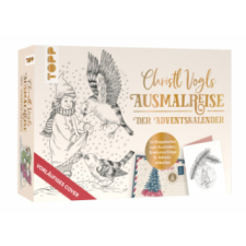  Christl Vogls Ausmalreise - der Adventskalender naptár, kalendárium