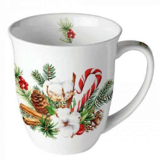  Christmas arrangement porcelánbögre 0,4l bögrék, csészék