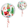  Christmas, Karácsonyi Gömb Fólia lufi 40 cm