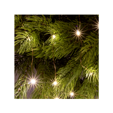 CHRISTMAS LIGHTING Micro LED fényfüzér, 6/18h időzítő, 20 melegfehér micro LED (ML26WW) karácsonyfa izzósor