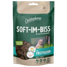 Christopherus Dog Jutalomfalat Grain Free Soft-Im-Biss Pulyka 125g jutalomfalat kutyáknak