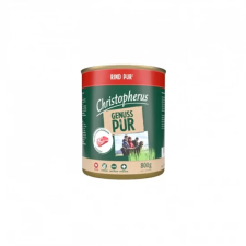 Christopherus Dog konzerv pure marha 800g kutyaeledel