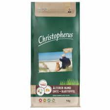 Christopherus Dog Senior Grainfree Kacsa és burgonya 12kg kutyaeledel