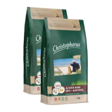 Christopherus Dog Senior Grainfree Kacsa és burgonya 2x4kg kutyaeledel