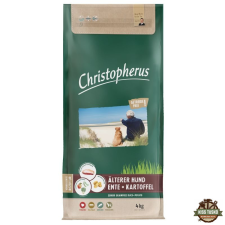 Christopherus Dog Senior Grainfree Kacsa és burgonya 4kg kutyaeledel