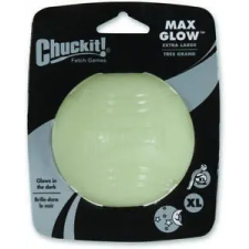 Chuckit! Chuckit Max Glow Fluoreszkáló Labda (XL) játék kutyáknak