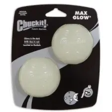 Chuckit! Glow Medium - svítící - 2 na kartě játék kutyáknak
