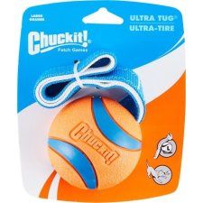 Chuckit! Ultra Tug strapabíro gumilabda hevederrel kutyáknak (L; 7 cm) játék kutyáknak