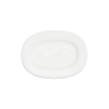 Churchill »Alchemy« »Bands« lapos tányér, ovális, hossza: 330 mm, platinázott