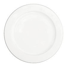 Churchill »Alchemy« »White« lapos tányér, perem, ø: 254 mm tányér és evőeszköz
