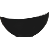 Churchill »Bufet« »Melamin« »Holdkő« tál, térfogat: 4,50 liter, fekete
