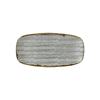 Churchill »Homespun« »Stone Grey« lapos tányér, hossza: 350 mm