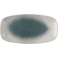Churchill »Raku« »Agate Topaz« lapos tányér, hossza: 298 mm tányér és evőeszköz