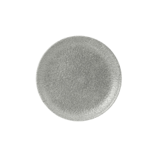 Churchill »Raku« »Jasper Grey« lapos tányér, coupe, ø: 217 mm tányér és evőeszköz