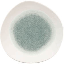 Churchill »Raku« »Topaz Blue« lapos tál, organikus, ø: 264 mm tányér és evőeszköz
