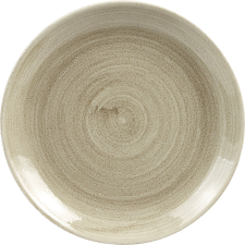 Churchill »Stonecast« »Antique Taupe« lapos tányér, coup, ø: 217 mm tányér és evőeszköz