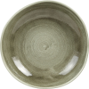 Churchill »Stonecast« »Burnished Green« mély tányér, organikus, ø: 253 mm