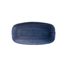 Churchill »Stonecast« »Cobalt Blue« lapos tányér, hossza: 355 mm tányér és evőeszköz
