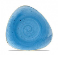 Churchill STONECAST CORNFLOWER BLUE kerámia, 19cm háromszög tányér 1db, SCFSTR71 tányér és evőeszköz