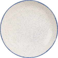Churchill »Stonecast« »Hints Buffet« »Indigo Blue« Mély tányér, coup, ø: 248 mm tányér és evőeszköz