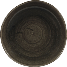 Churchill »Stonecast« »Iron Black« lapos tányér, organikus, átmérő: 264 mm tányér és evőeszköz