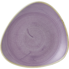 Churchill »Stonecast« »Lavender« lapos tányér, háromszög, átmérő: 229 mm tányér és evőeszköz