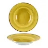 Churchill STONECAST MUSTARD kerámia széles peremes, mély tányér 28cm 1db, SMSSVWBL1