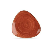 Churchill STONECAST ORANGE kerámia, háromszög tányér 26,5cm,1db, SSOSTR101 tányér és evőeszköz