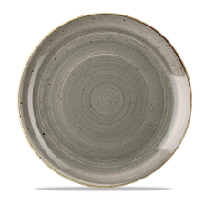 Churchill STONECAST PEPPERCORN GREY kerámia lapos tányér 28,8cm 1db, SPGSEV111 tányér és evőeszköz