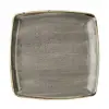 Churchill STONECAST PEPPERCORN GREY kerámia szögletes tányér, 26,8x26,8cm, 1db, SPGSDS101