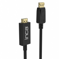 cian technology DisplayPort apa - HDMI apa kábel 1,8m - Fekete kábel és adapter