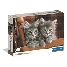Cicás 500 db-os Compact puzzle Clementoni puzzle, kirakós