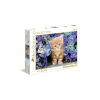 Cicás 500 DB-OS PUZZLE - VÖRÖS CICA VIRÁGOK KÖ Clementoni
