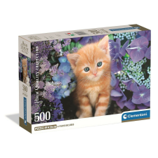 Cicás Ginger 500 db-os Compact puzzle Clementoni puzzle, kirakós
