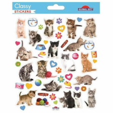 Cicás papír matrica - 19x15 cm - Global Gift matrica