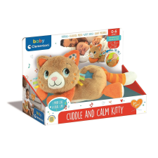 Cicás Tummy-Time elalvást segítő plüss játék Clementoni plüssfigura