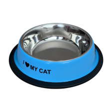  Cicatál – rozsdamentes, kék macskatál