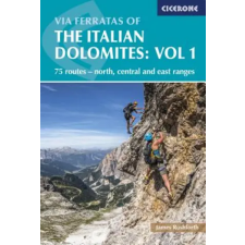 Cicerone Press Via Ferratas of the Italian Dolomites Volume 1 | James Rushforth egyéb könyv