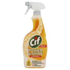 CIF Konyhai zsíroldó spray, 750 ml, CIF &quot;Power&amp;Shine&quot; tisztító- és takarítószer, higiénia