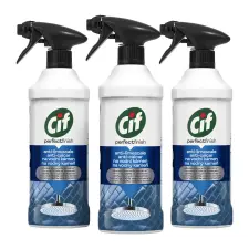CIF Perfect Finish Spray Vízkőoldó 3x435ml tisztító- és takarítószer, higiénia