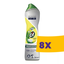 CIF Pro Formula Cream karcmentes folyékony súrolószer Lemon 750ml (Karton - 8 db) tisztító- és takarítószer, higiénia