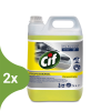 CIF Pro Formula Degreaser Concentrate 5L - Erőteljes tisztító-, zsíroldószer nagyobb konyhai felületekhez (Karton - 2 db)