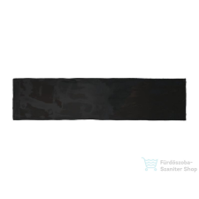 Cifre COLONIAL Black Brillo 7,5x30 cm fali csempe dekorburkolat